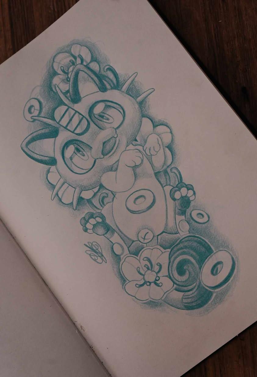 Pokemon newschool réalisé par Agathe La Rouge