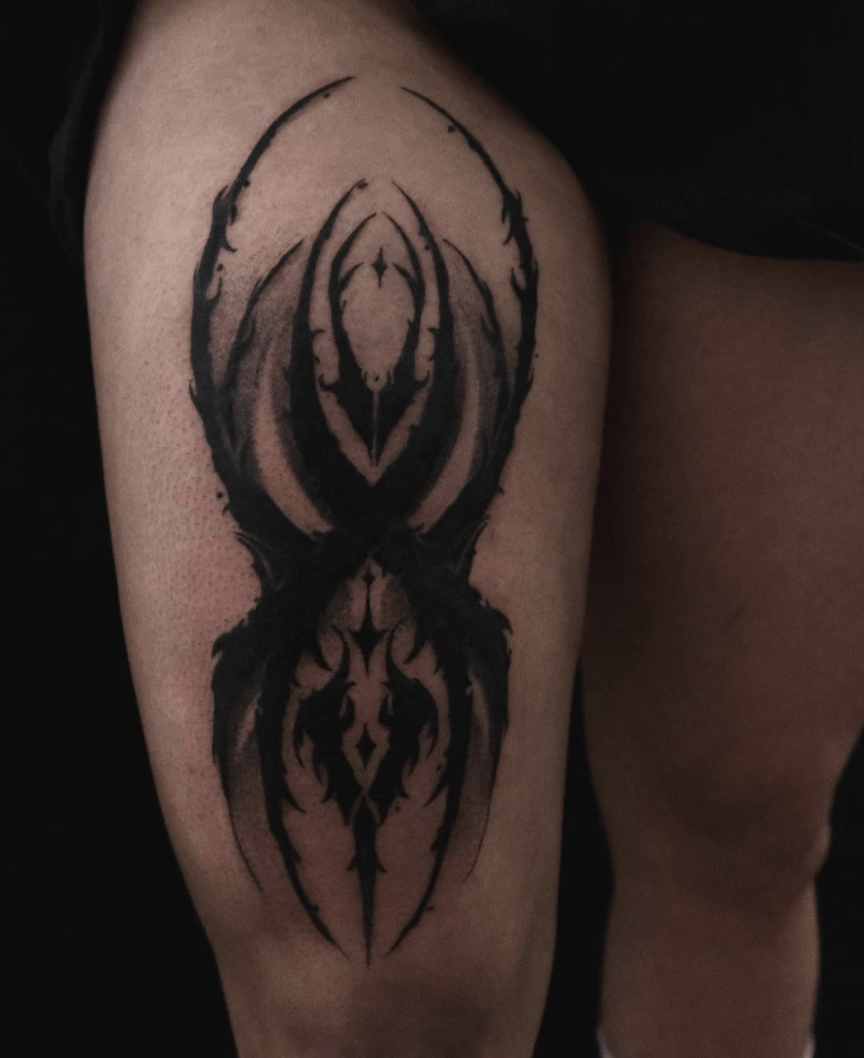 tribal cuisse